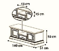 MUEBLE DE TELEVISION DE CAMELGROUP